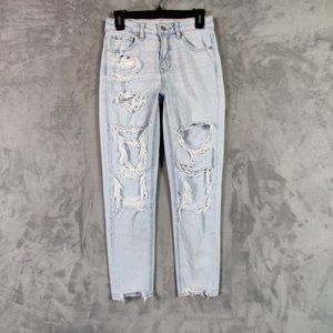 American Eagle Outfitters Light Blue High Rise Jeans